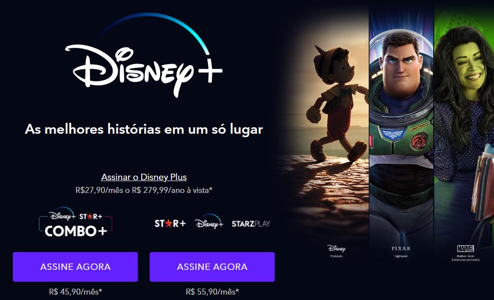 Imagem do projeto Disney Clone