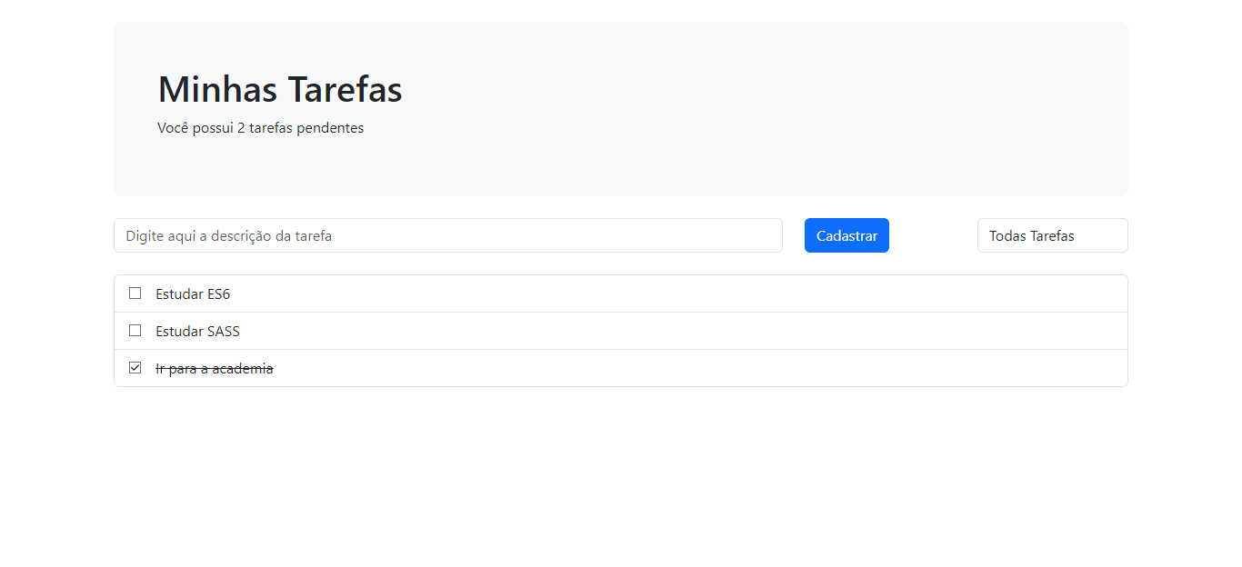 Imagem do projeto Todo-Vue
